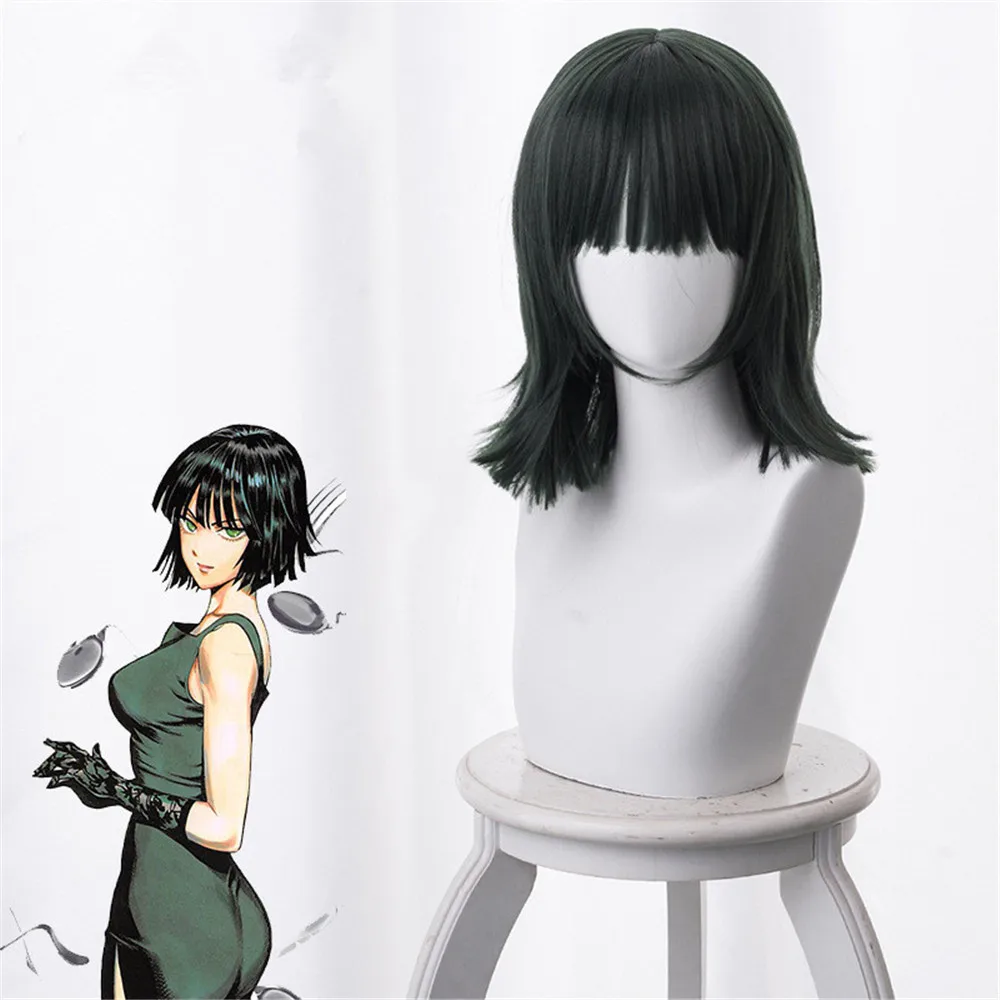 Парик для косплея Фубуки из аниме ONE PUNCH MAN термостойкий синтетический Хэллоуина