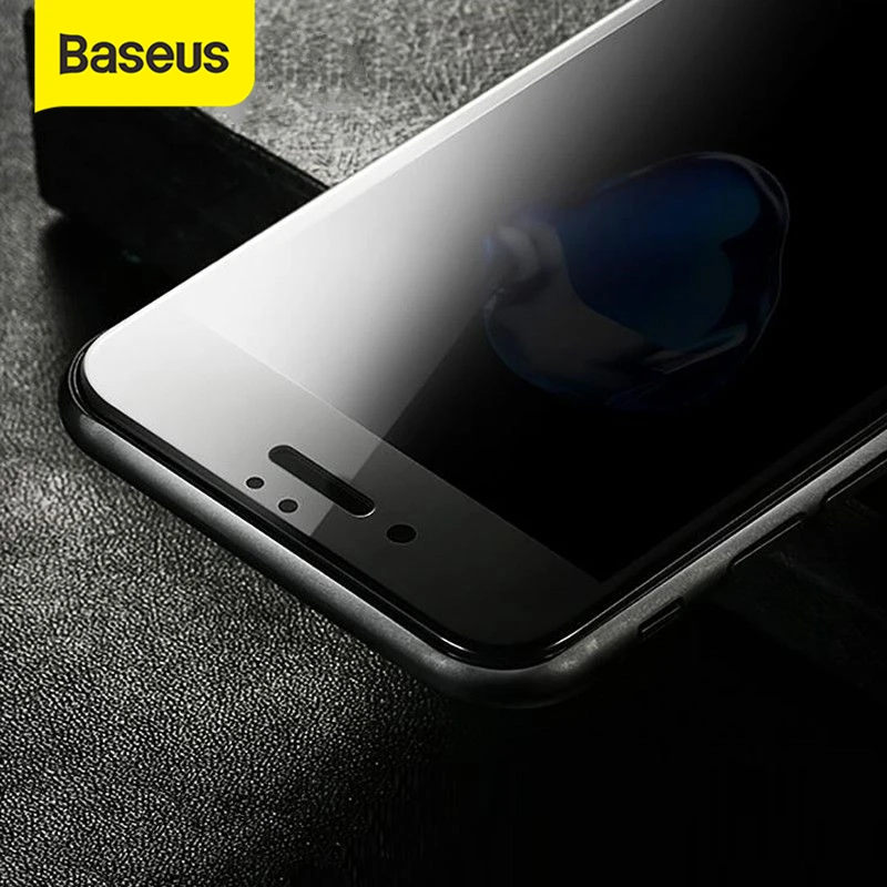 Защитное стекло Baseus закаленное 0 23 мм для iPhone 7 Plus 8 Plus|privacy tempered glass|tempered glassglass film |