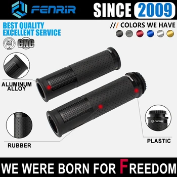 

FENRIR CNC Motorcycle Grip for Husqvarna Honda Suzuki Yamaha Xvs650 Ybr125 Wr450f Benelli BMW Ducati KTM Aprilia Kawasaki Vespa