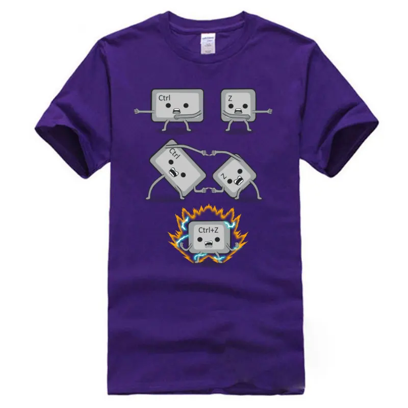 Control_Z_Fusion_11295 Cheap Man T Shirt Crew Neck Short Sleeve 100% Cotton Tops Tees Party Tops Tees Drop Shipping Control_Z_Fusion_11295 purple