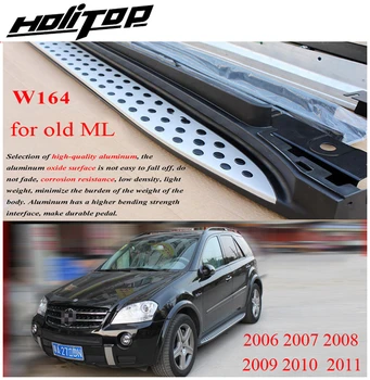 

side step side bar foot pedal running board for ML ML350 ML450 W164 2006-2011,OE model,thicken design,made in famous big factory