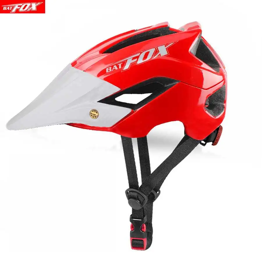 BATFOX велосипедный шлем все-terrai MTB Велоспорт спортивные защитные шлемы в-плесень внедорожный супер горный шоссейный велосипед велосипедный шлем - Цвет: F-5002