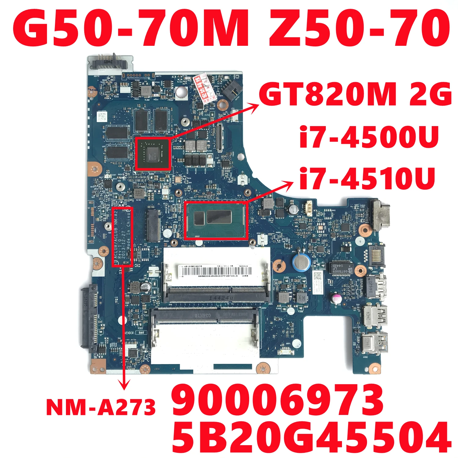 90006973 5B20G45504 для Lenovo Женская материнская плата ноутбука | Компьютеры и офис