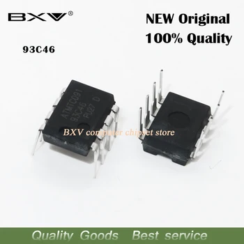 

10PCS AT93C46 93C46 DIP-8 EEPROM 64x16 new IC
