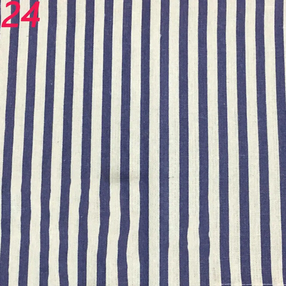 Хлопковые льняные клетчатые коврики на стол салфетки японский стиль ткань посуда домашний текстиль носовой платок из полиэстера - Цвет: 24