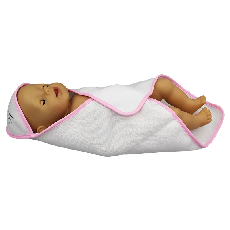 Новое одеяло для куклы, Одежда для новорожденных, подходит для 17 дюймов, 43 см, аксессуары для куклы, праздничный подарок для ребенка