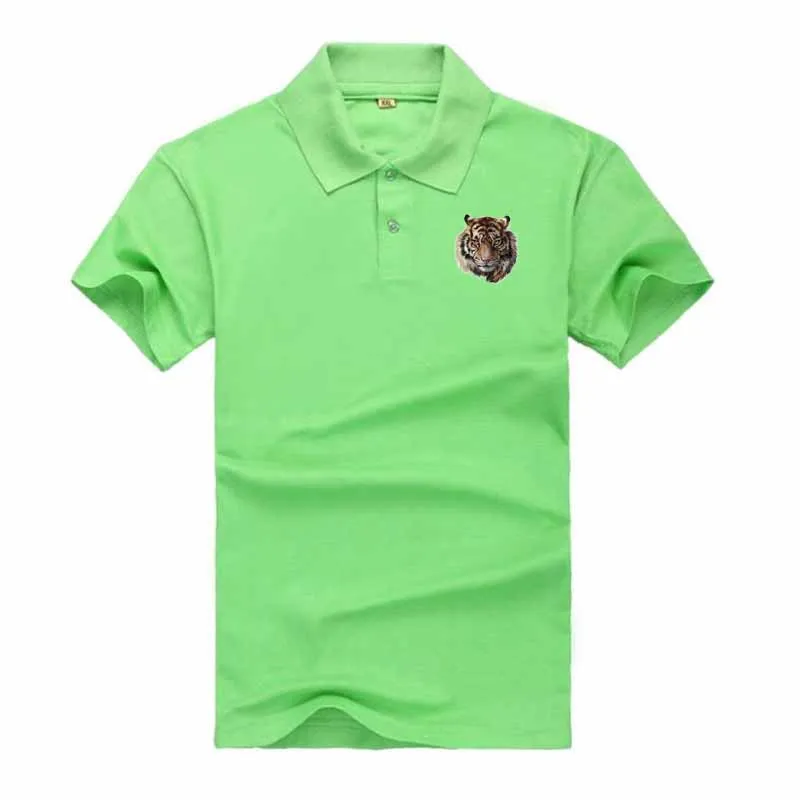 Mens Polo Shirts Tiger Head Pattern of Chao Brand Men Polos Men Cotton Short Sleeve shirt Clothes jerseys Golf Tennis Polos Big Mens Polo Shirts Tiger Head Pattern of Chao Brand Men Polos Men Cotton Short Sleeve shirt Clothes jerseys Golf Tennis Polos Big
