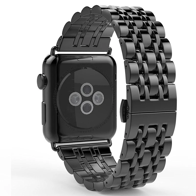 Ремешок из нержавеющей стали для Apple Watch band 42 мм 5 4 3 iwatch мм/38 браслет watch 40 44