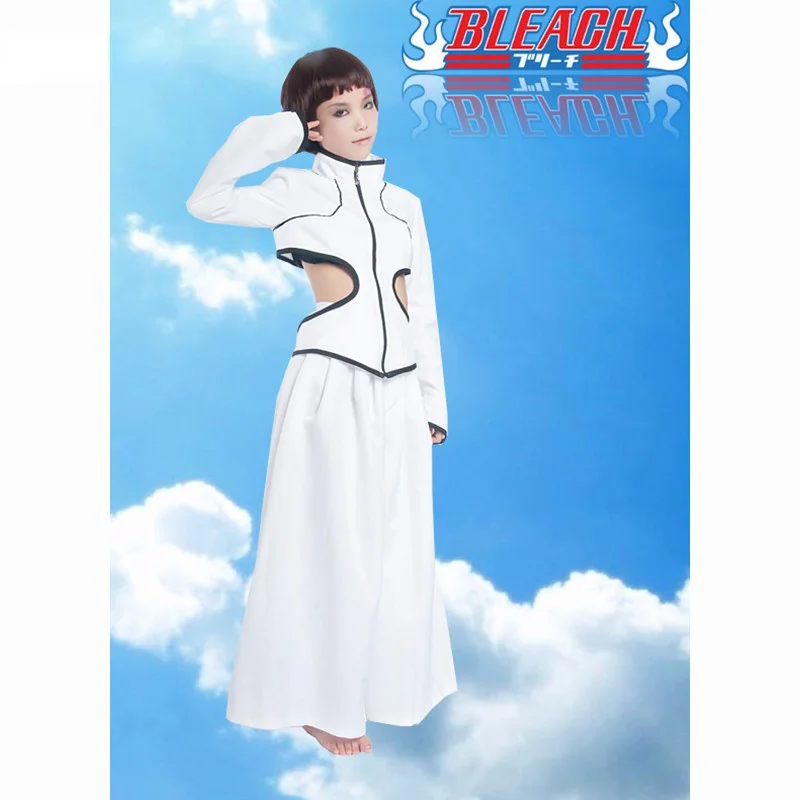 

Anime Bleach Espada 6 Luppi Antenor White Kimono Kids Cosplay Costume Customize for adults and kids