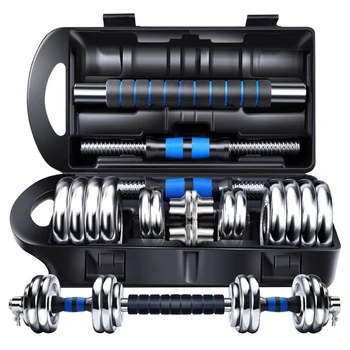 

1 Pair Fitness Dumbbells Detachable Dumbbell Arm Muscle Trainer Household Exercise Supplies Fitness Equipment (20kg Pattern)