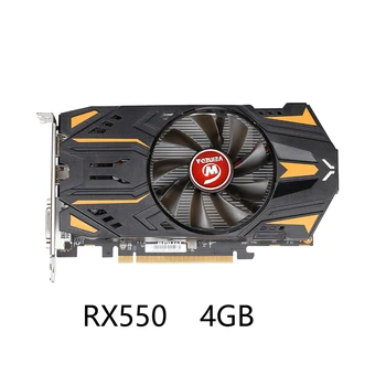 

VEINEDA Graphics Cards RX550 4GB GDDR5 Video Card For AMD rx 550 series Radeon RX550 4GB DisplayPort HDMI DVI