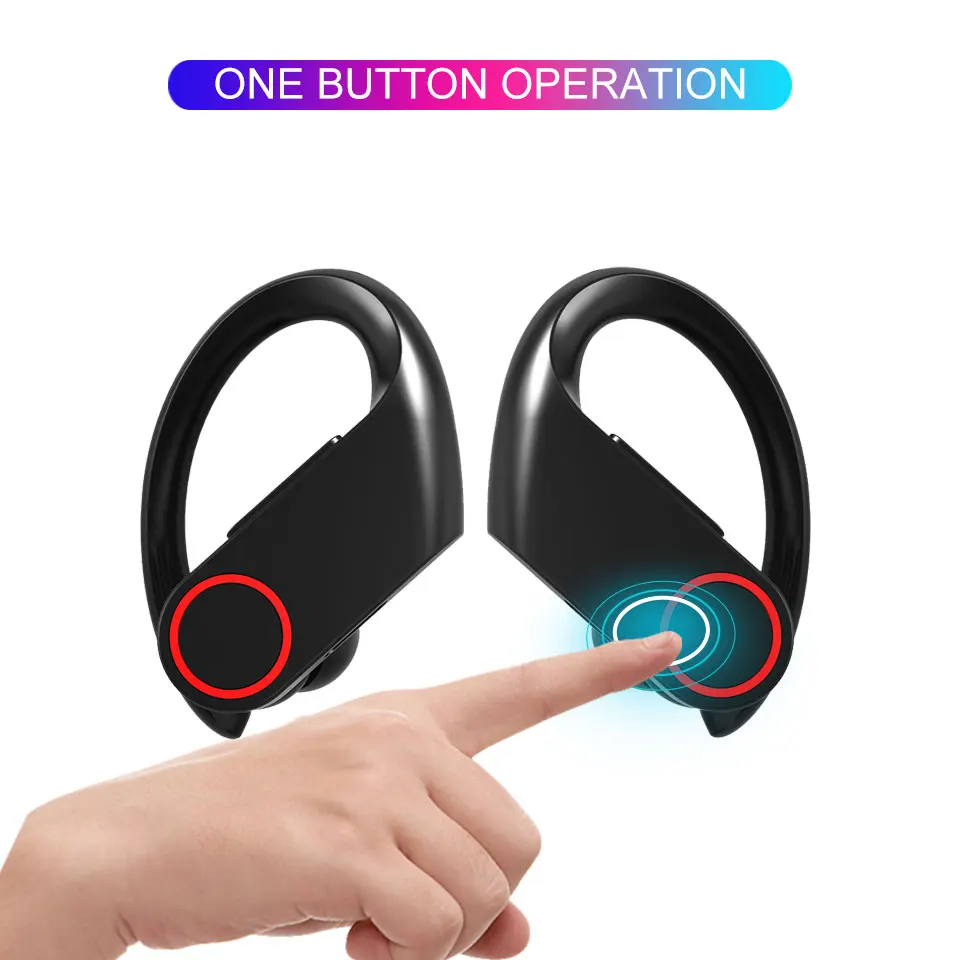Pottnar JT05 APTX 48 часов проигрывания во время езды на bluetooth-наушников TWS двойной сопротивление разрыву CVC Шум со снижением уровня Беспроводной наушники с зарядный чехол