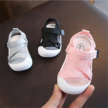 

2020 Summer Infant Toddler Shoes Baby Girls Boys Casual Shoes Non-Slip Breathable High Quality Kids Anti-collision Beach Shoes