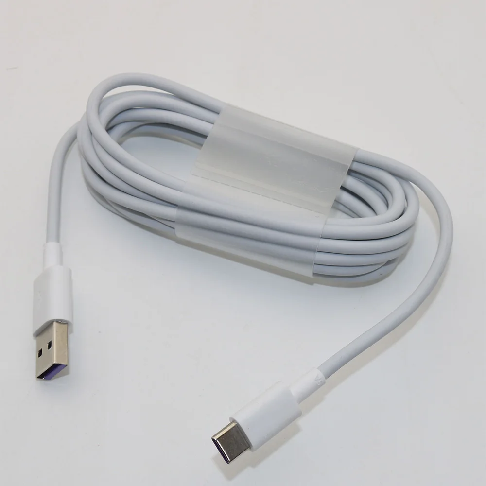 huawei Supercharge USB быстрое зарядное устройство EU/UK/US штекер 4.5V5A type C USB кабель для передачи данных для P10 20 30 P9 plus mate 9 10 pro lite - Тип штекера: Only cable