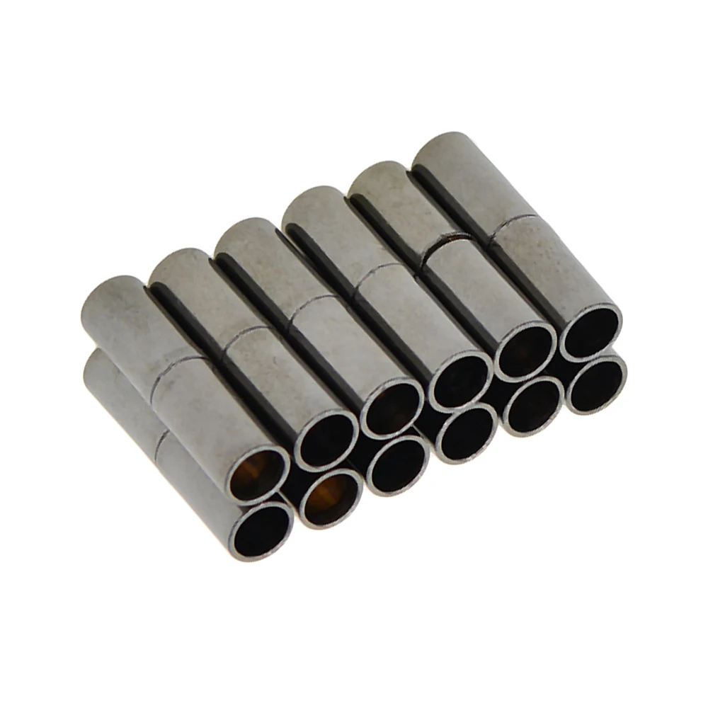 12 Set Brass Magnetic Clasp Connector Fasteners Buckle Jewelry Making Findings Accessories for DIY Kumihimo Bracelet Necklace