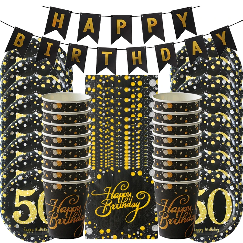 60-40-50-30th-Birthday-party-decoration-adult-30-Birth-day-or-anniversary-party-Paper-plates (4)