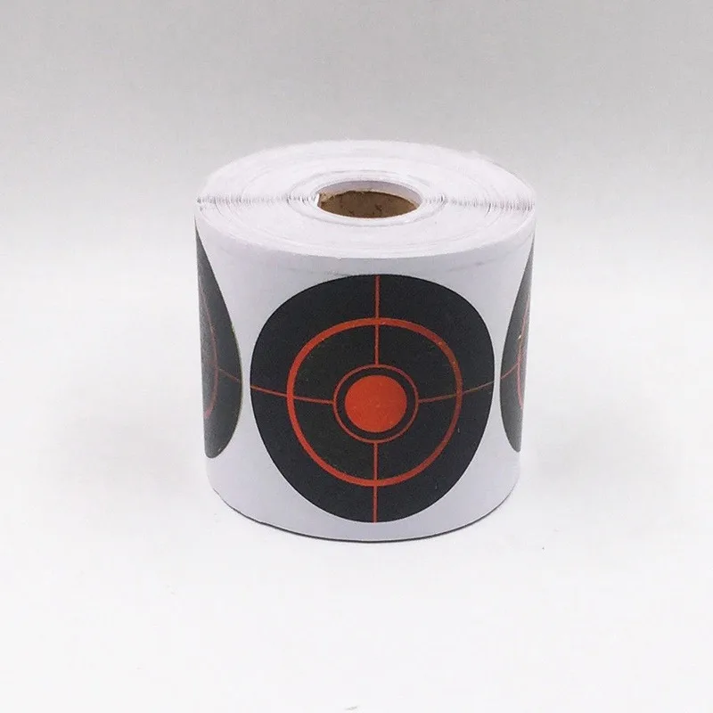 

250Pcs/Roll Diameter 7.5 Cm Splatter Target Shoot Practice Stickers Set New