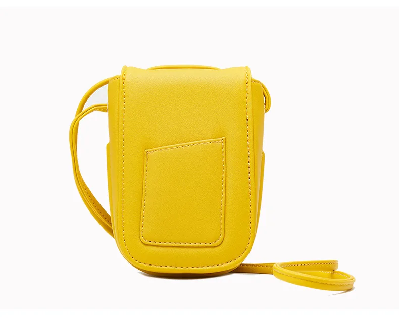 Women's Bag Simple Women's Mobile Phone Bag Solid Color Slant Cross Bag Women