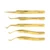 100% Vetus Original MCS Series New Style Premium Eyelashes Tweezers Ultra Fine Tip Improve for 3D 6D Lashes Extensions
