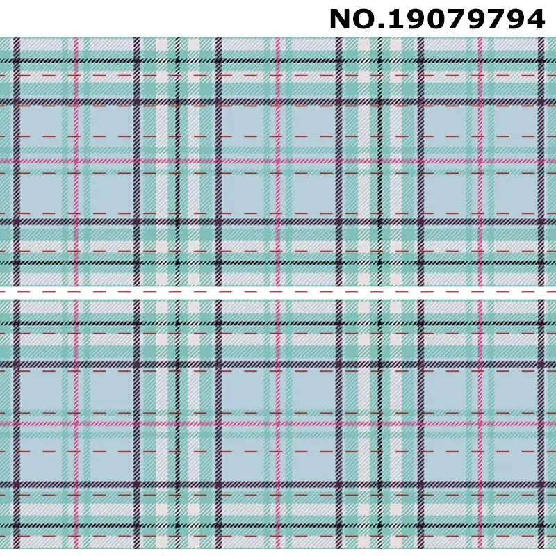 Новинка 50 ярдов Феи чеки ленты напечатанные grosgrain, атласные ленты 9786-9800 - Цвет: 19079794