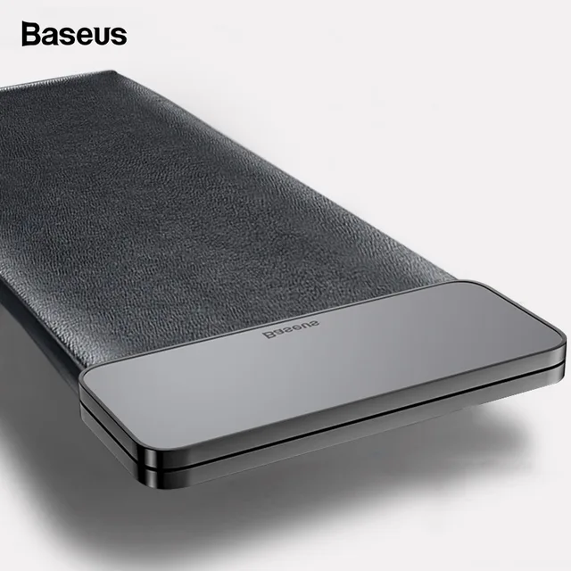 Baseus Magnetic Car Organizer Leather Car Storage Auto Pouch Bag Box Pocket Holder For Phone Card Backseat Seat Car Accessories 1