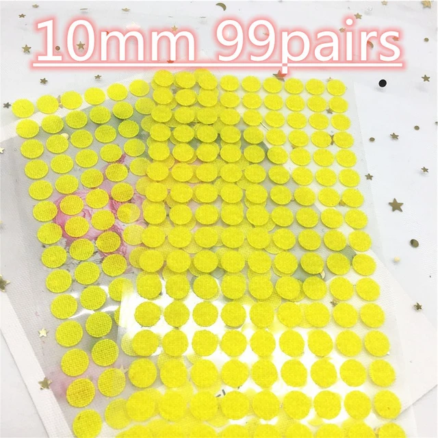 Dots Self Adhesive Fastener Tape 10/15/20/25mm Disc Velcros Adhesive Strong  Glue Velcro Sticker Round Coins Hook And Loop Tape - Adhesive Fastener Tape  - AliExpress