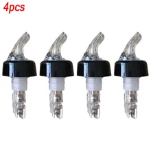

4pcs 20/35ML Wine Mouth Dispenser Quick Shot Measure Bottle Pourer Cocktail Dispenser Quantitative Pourer Multi-functional Tool