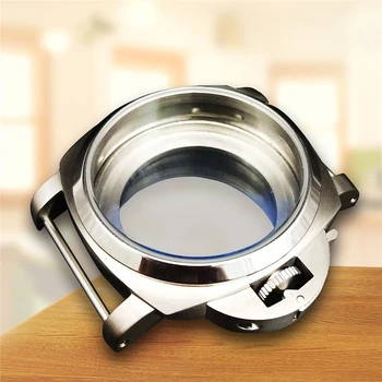 

Replacement 44mm Stainless Steel Watch Case Shell for 6497 6498 Movement Accessories