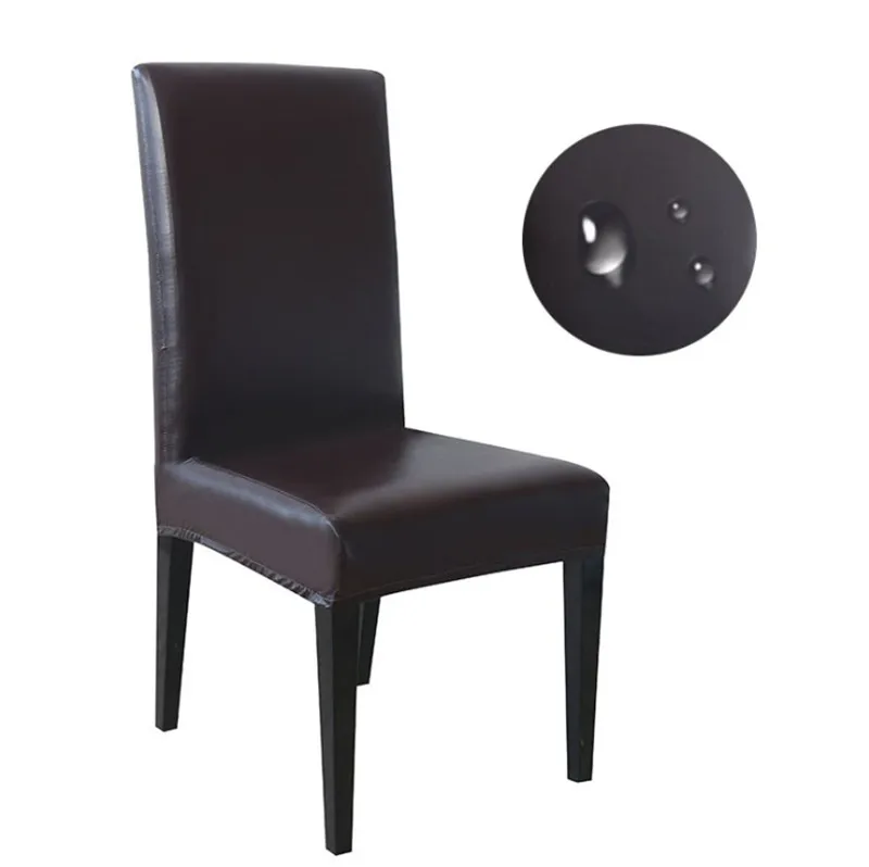 Искусственная кожа ткань однотонный Чехол для стула водонепроницаемый чехол