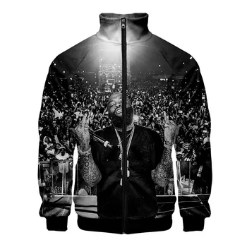 

2019 Rick Ross Zipper Jackets Casual Jaclkets New Fashion Highstreet Autumn And Spring Clothes Rick Ross Jacket for men