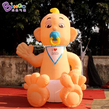 

GREAT HANDMADE 4m inflatable new born baby cartoon air filled personalized child model for advert event