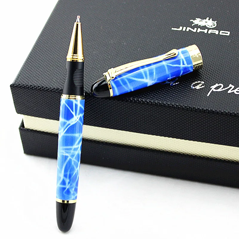 Шариковая ручка Jinhao 450 полностью металлическая с золотым зажимом роскошная X450 0 7