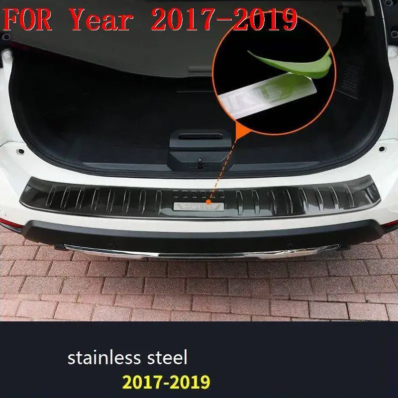 Декоративные автоматические задние панели багажника педаль экстерьера высокого класса Защита модификация отделка 17 18 19 для Nissan X-TRAIL