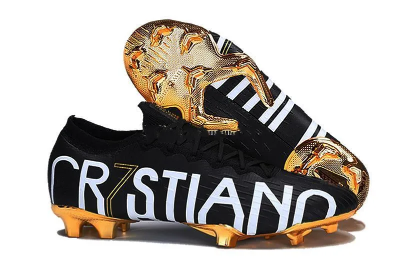 Супертонкие VI 360, элитные, FG KJ 6 XII 12 CR7, Ronaldo Neymar, мужские, женские, мальчики, высокие футбольные бутсы, бутсы - Цвет: 16
