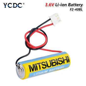 

3.6v 1800mah F2-40bl Battery ER6C AA Lithium Li Ion Battery For Mitsubishi F1 F2 FX FX1 FX2 Plc Controller Lithium Batteries