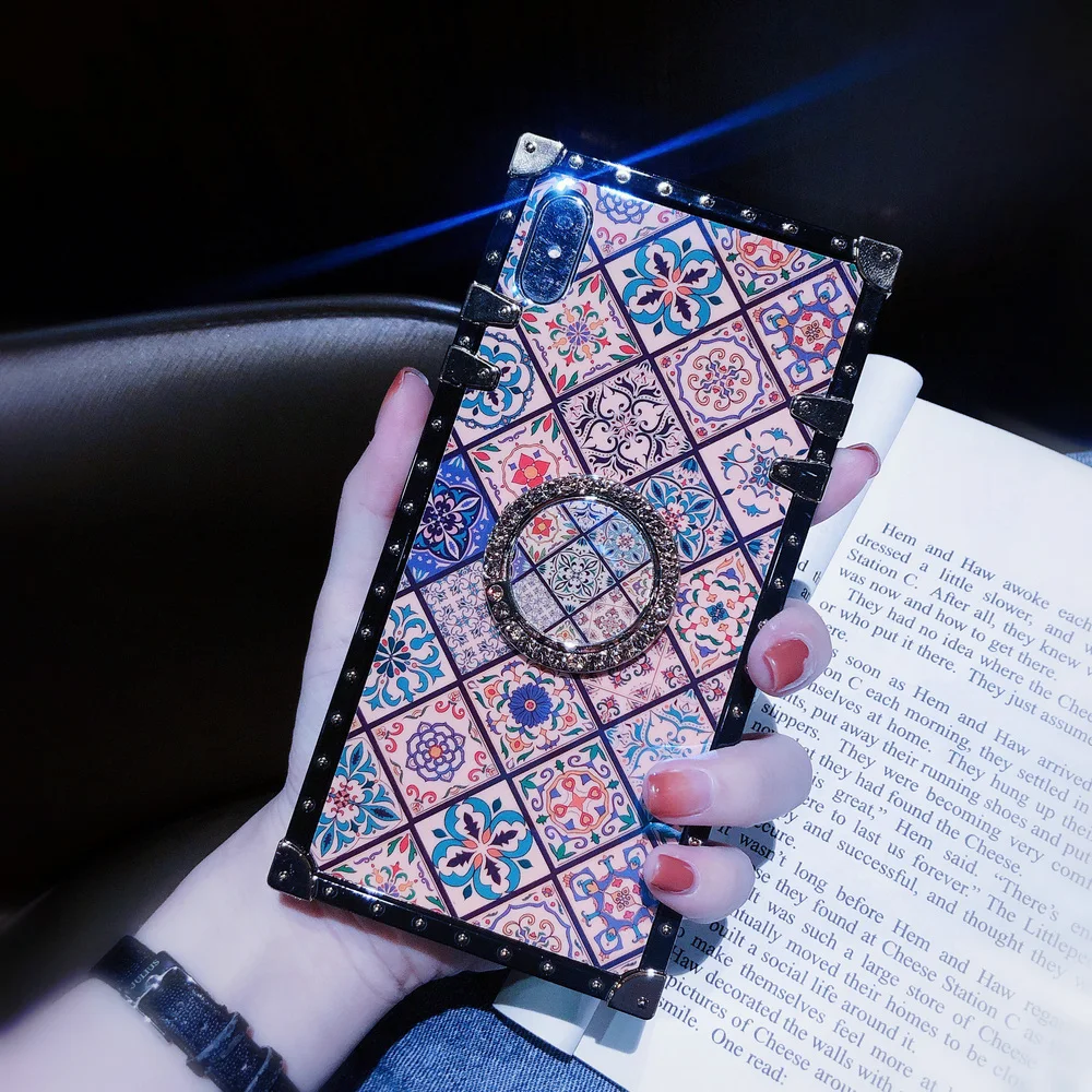 

Straight edge ethnic wind belt bracket for iPhone 8 --- iphone12mini