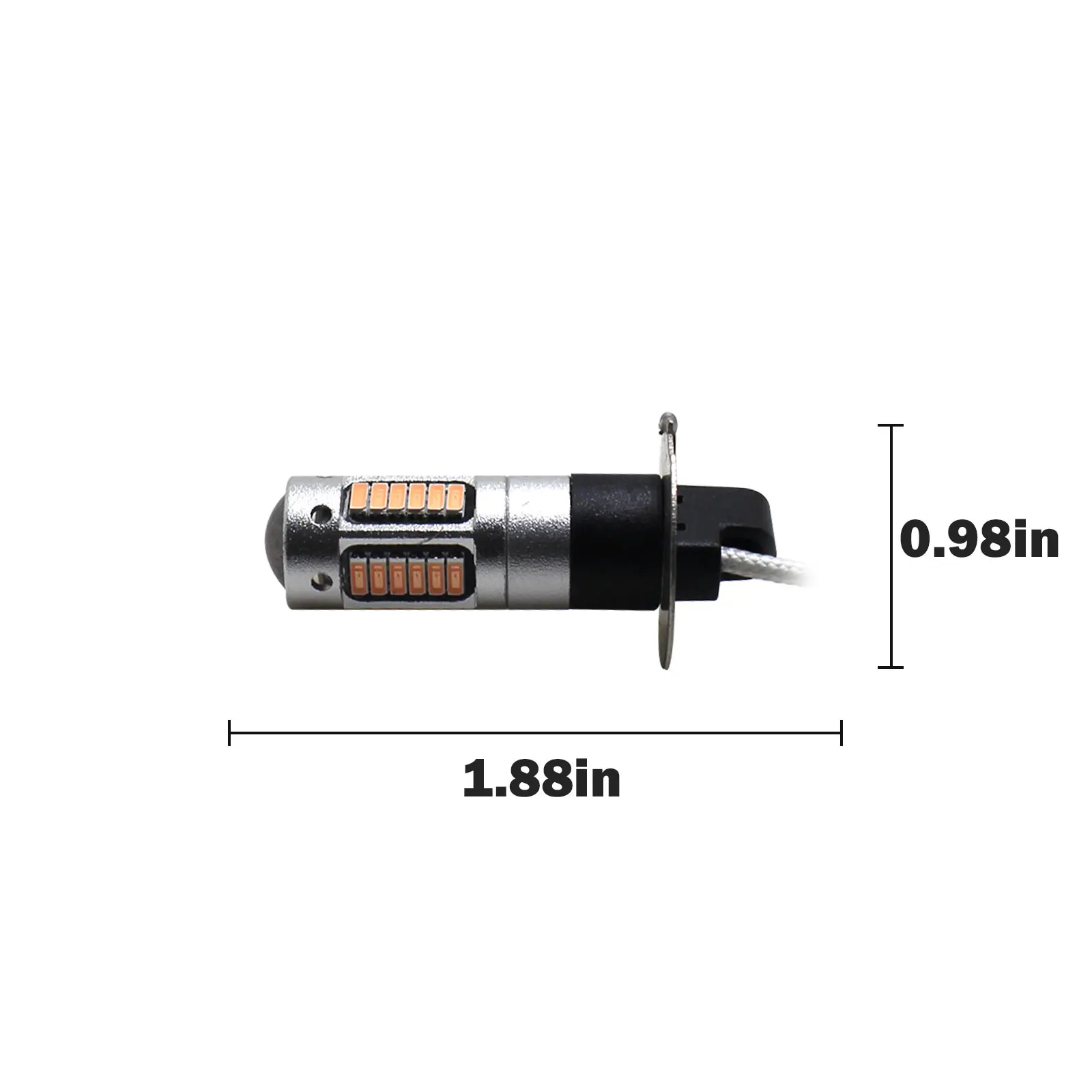 YaaGoo Противотуманные фары DRL светодиодный Drving лампы 30SMD H3 зеленый