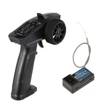 

Kuulee 2.4GHZ RC Transmitter Receiver 3 Channels with Receiver for RC cars and RC boats