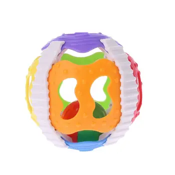 

Baby Hand Bell Toy Rattles Sway Sound Grasp Ball Finger Activity Educational Toy