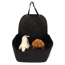 Cat Front Row Safe Black Booster Folding Thicken Pet Dog Multifunctional Car Seat Cover Travel Carrier Basket Waterproof