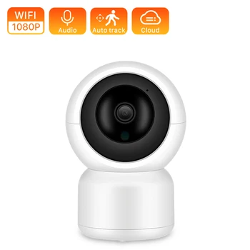 

WiFi IP Camera 1080P Auto Tracking Wireless Baby Monitor 720P IR 10M Night Vision Cloud Storage Wi-fi PTZ IP Camera P2P APP View