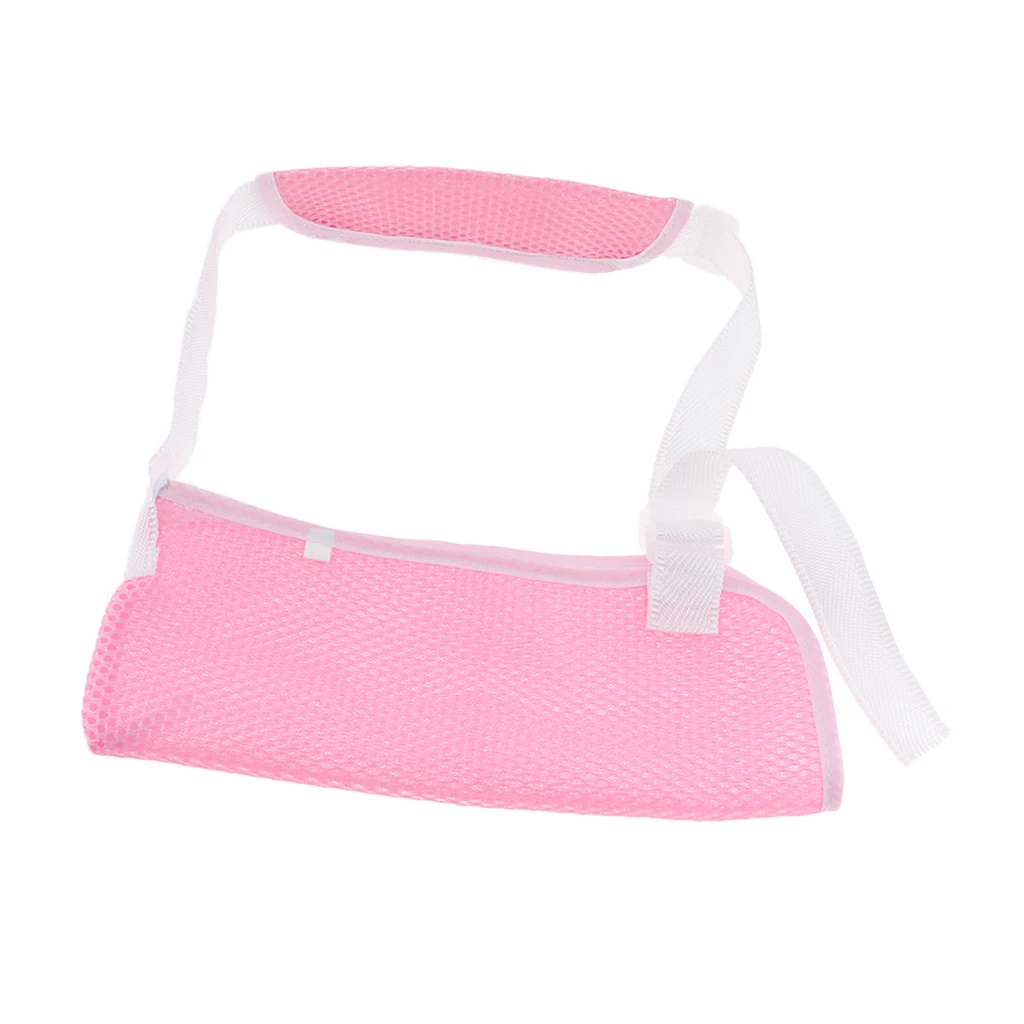 Breathable Pediatric Shoulder Immobilizer Child Arm Sling Stabilizer for Broken Collarbone Shoulder Injuries Toddlers Kids Youth