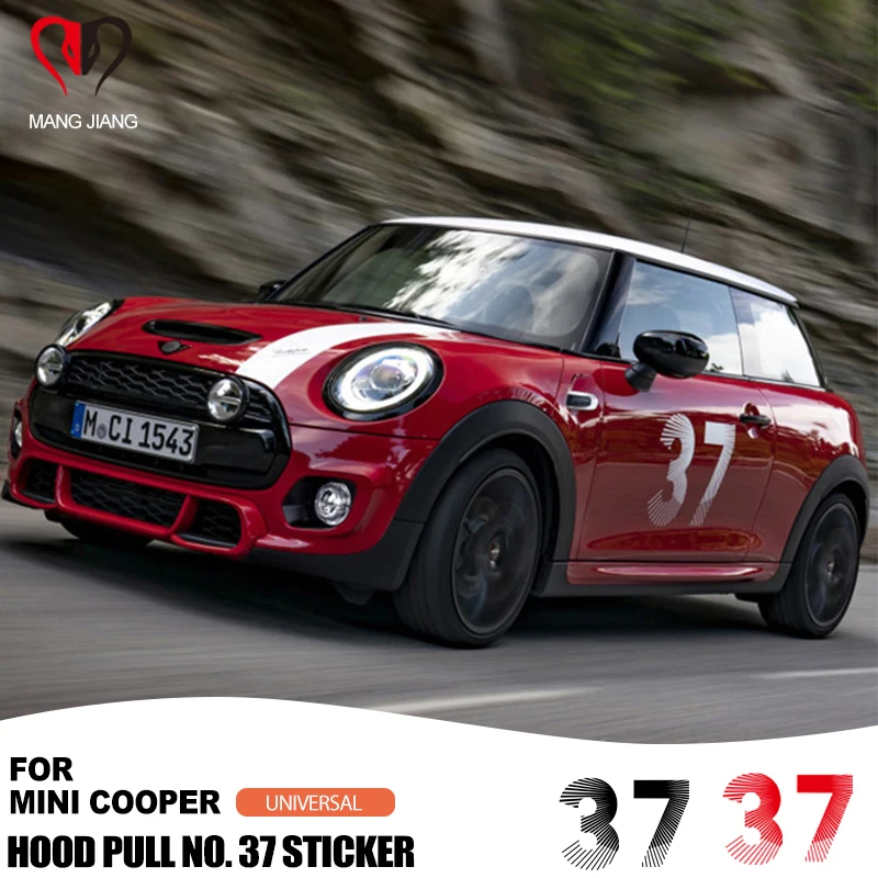 Декоративная наклейка на дверь автомобильного кузова 37 праздников для Mini Cooper R50