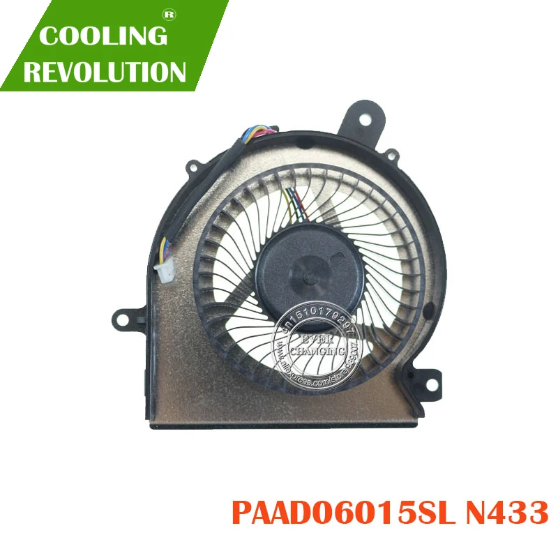Original Novo Ventilador de Refrigeração Refrigerador Paad06015sl 0.55a 5vdc N433 4pin E33401610mc