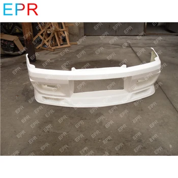 

For Nissan R32 Skyline GTS DO style FRP Fiber Glass Unpainted Front Bumper Car accessories Exterior Body kits