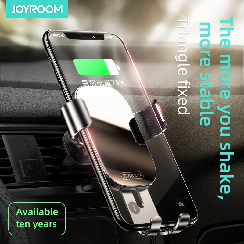 Металлический магнитный автомобильный держатель для телефона JOYROOM с