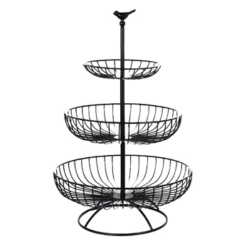 

Nordic Style Iron Art Fruit Storage Basket Home Organizer Bowl For Vegetable Snacks Candy Kitchen Table Dining Tool P7Ding