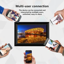 EU/US ips сенсорный экран P100 цифровая фоторамка 10,1 “16 GB умная электроника WiFi фоторамка приложение управление ЖК-панель 800x1280