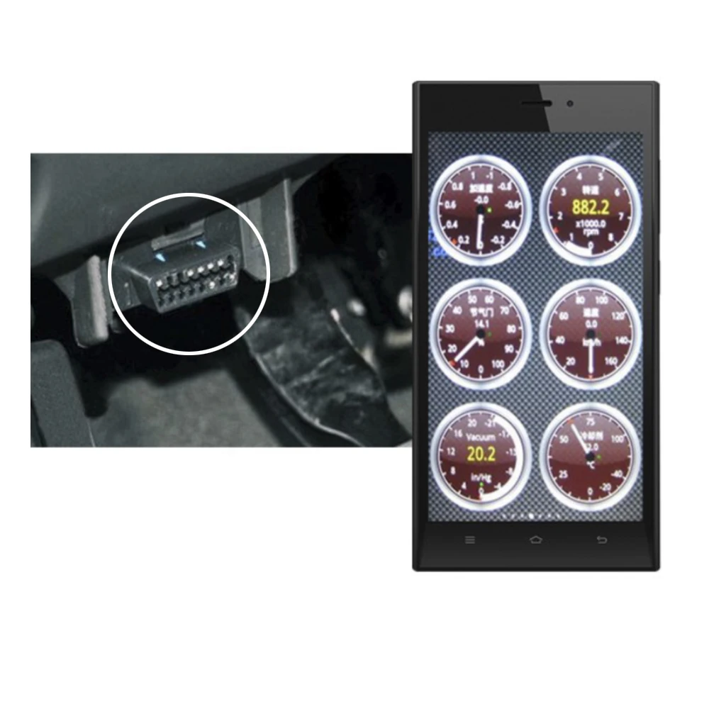 ELM 327 USB автоматический диагностический сканер OBDII ELM327 для Skoda Octavia 2 3 A2 A5 A7/Fabia/Rapid для Lancia Thema 2011