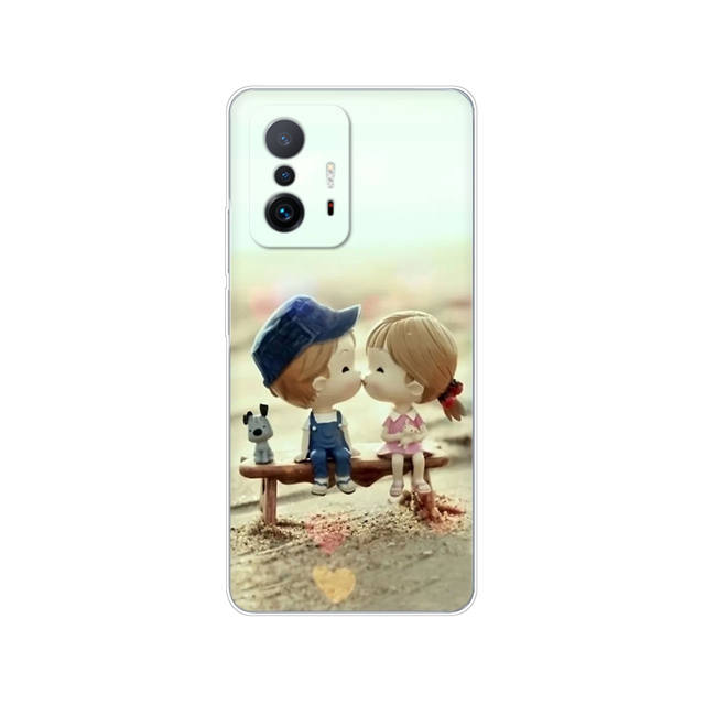 Xiaomi 11T Case For Xiaomi 11T Pro Soft Case Silicon Phone Back Cover For Xiaomi11T mi 11 T 11TPro coque 6.67inch bumper TPU